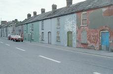 Häuserzeile in Limerick